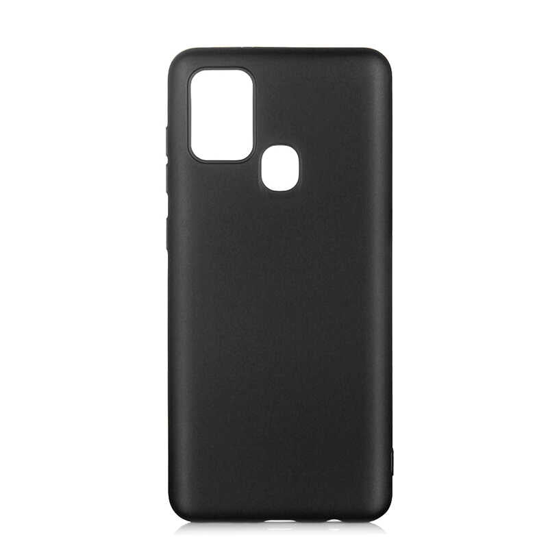Galaxy A21S Kılıf Zore Premier Silikon Kılıf - Siyah