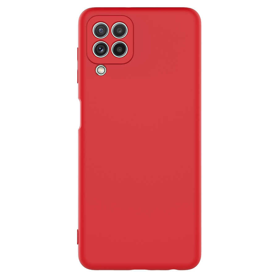 Galaxy A22 4G Kılıf Zore Mara Lansman Kılıf - Kırmızı