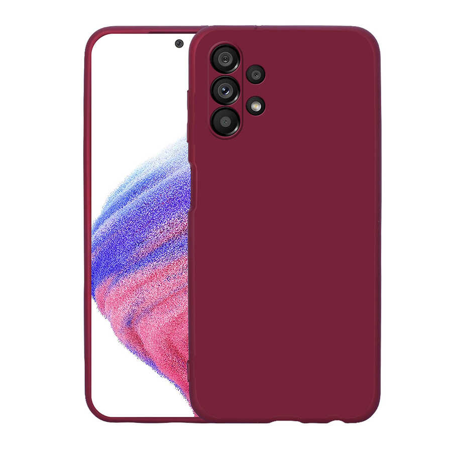 Galaxy A23 Kılıf Zore Mara Lansman Kılıf - Koyu Mor