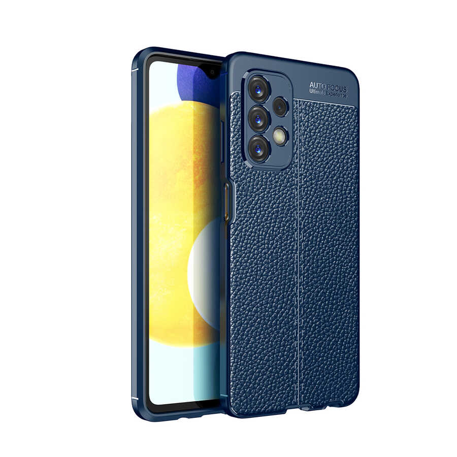 Galaxy A23 Kılıf Zore Niss Silikon Kılıf - Lacivert