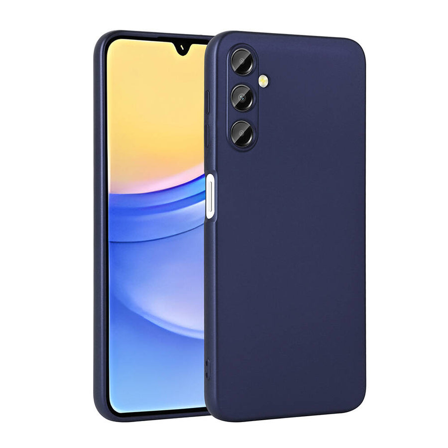 Galaxy A25 Kılıf Zore Premier Silikon Kılıf - Lacivert