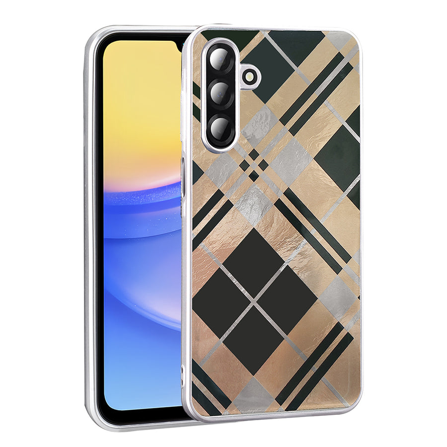 Galaxy A26 Kılıf Desenli Zore Mep Kılıf - Geometrik