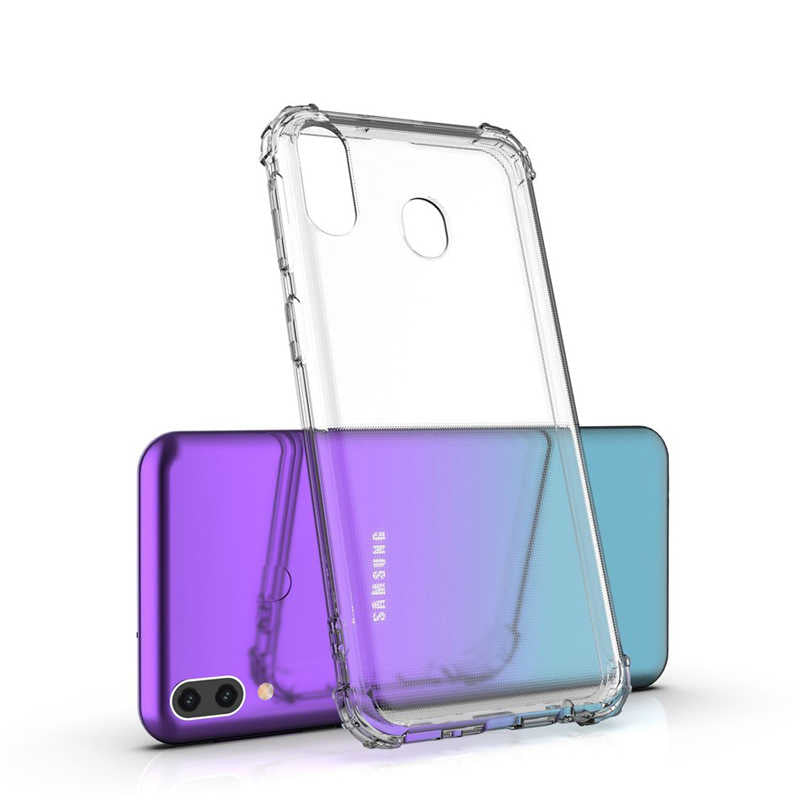 Galaxy A30 Kılıf Zore Nitro Anti Shock Silikon - Renksiz