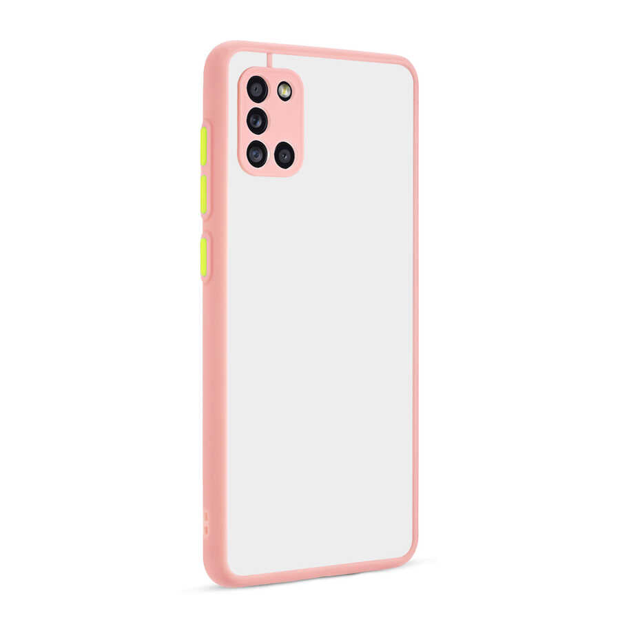 Galaxy A31 Kılıf Zore Hux Kılıf - Pembe