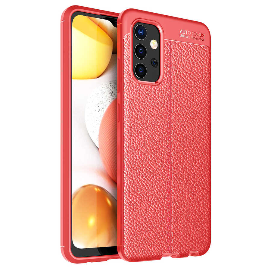 Galaxy A32 4G Kılıf Zore Niss Silikon Kılıf - Kırmızı