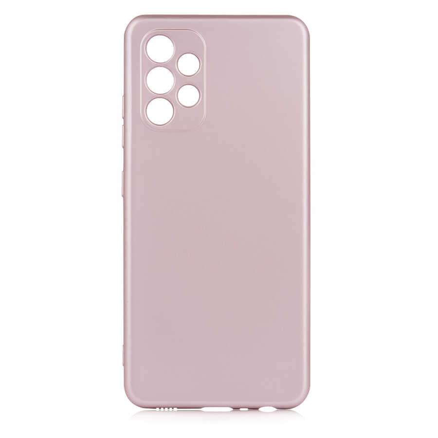 Galaxy A32 4G Kılıf Zore Premier Silikon Kılıf - Rose Gold