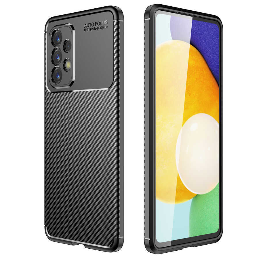 Galaxy A33 5G Kılıf Zore Negro Silikon Kılıf - Siyah