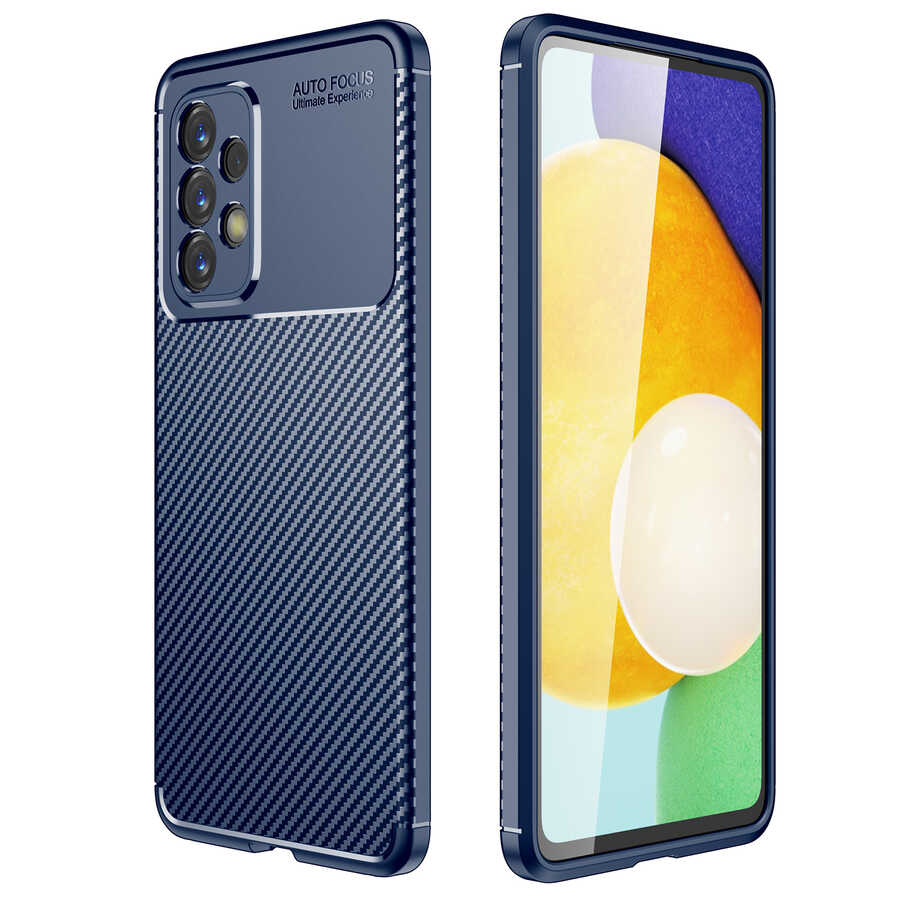 Galaxy A33 5G Kılıf Zore Negro Silikon Kılıf - Lacivert