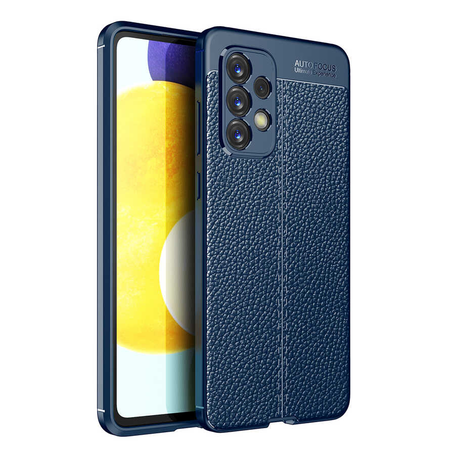 Galaxy A33 5G Kılıf Zore Niss Silikon Kılıf - Lacivert