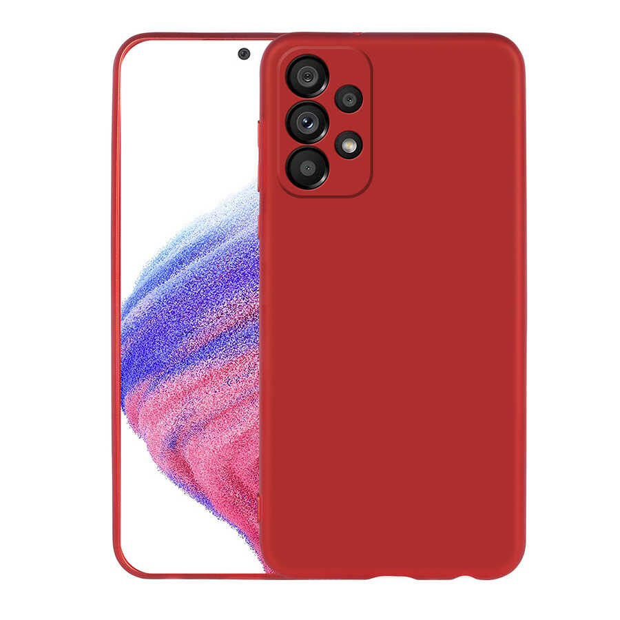 Galaxy A33 5G Kılıf Zore Premier Silikon Kılıf - Kırmızı