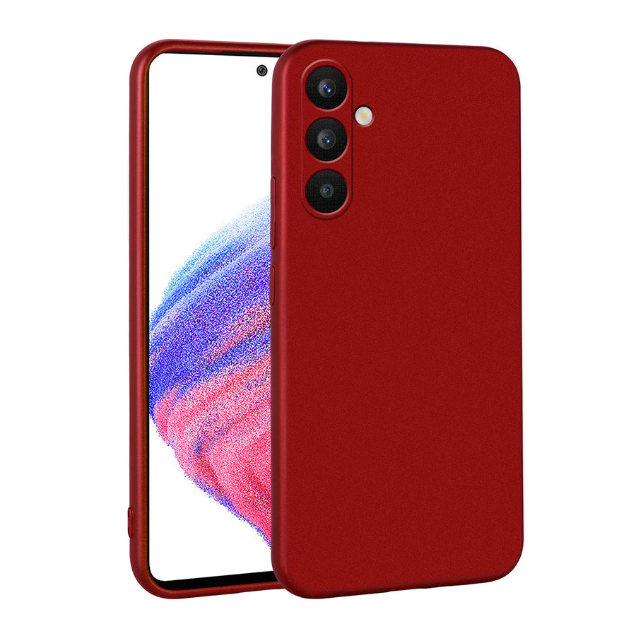 Galaxy A34 Kılıf Zore Premier Silikon Kılıf - Kırmızı