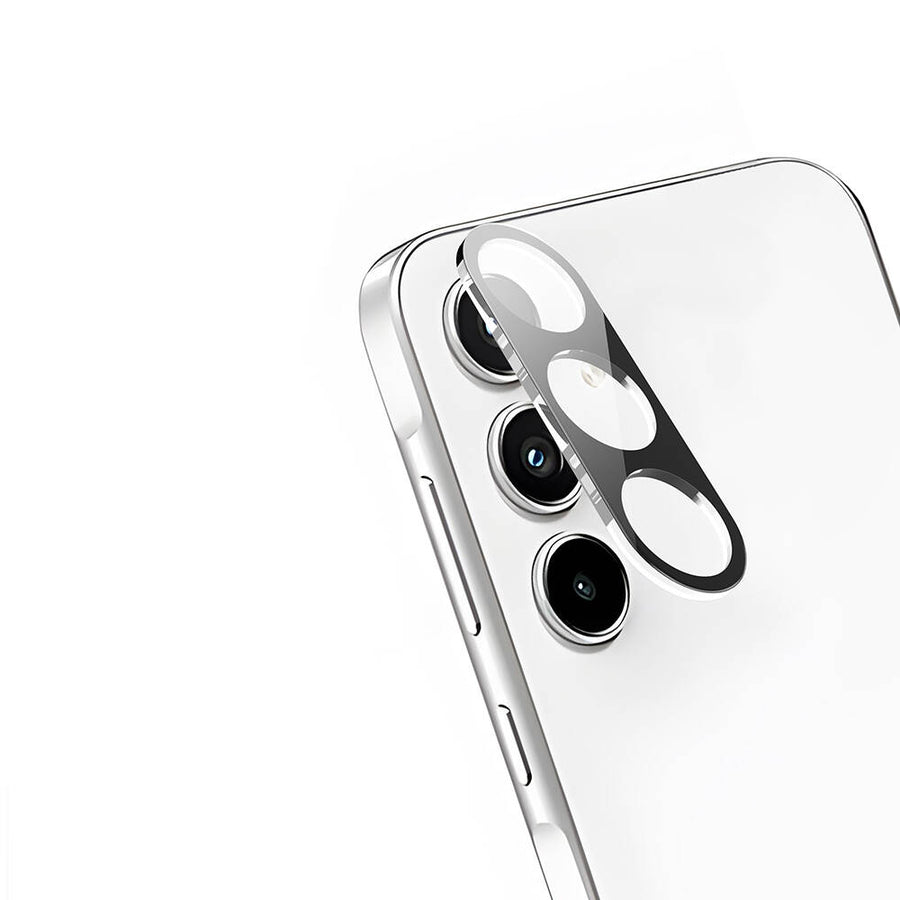 Galaxy A35 Zore 3D Kamera Camı - Siyah