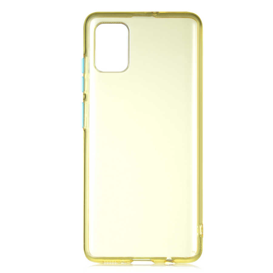 Galaxy A51 Kılıf Zore Bistro Kılıf - Sarı