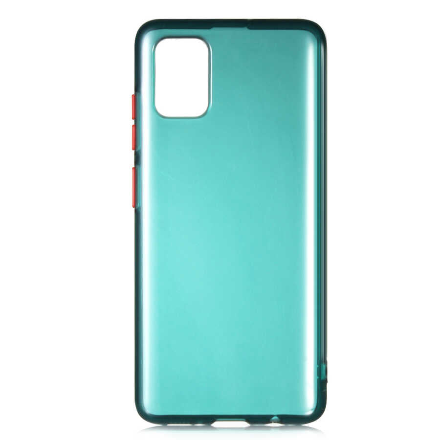 Galaxy A51 Kılıf Zore Bistro Kılıf - Koyu Yeşil