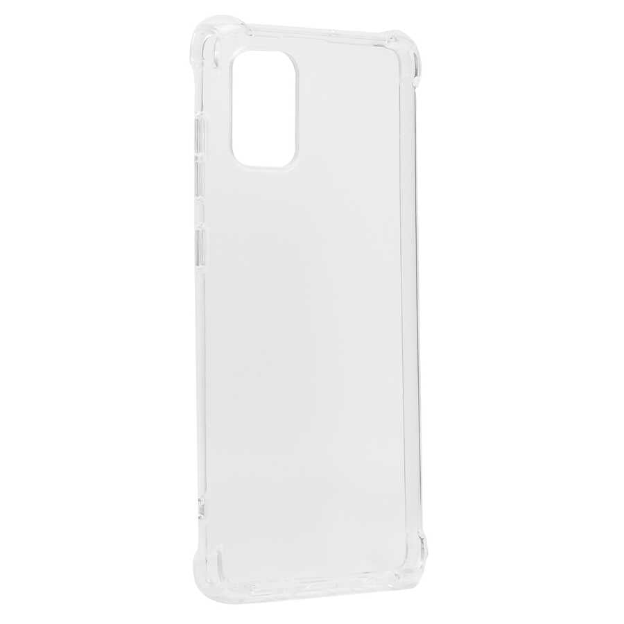 Galaxy A51 Kılıf Zore Kamera Korumalı Nitro Anti Shock Silikon - Renksiz