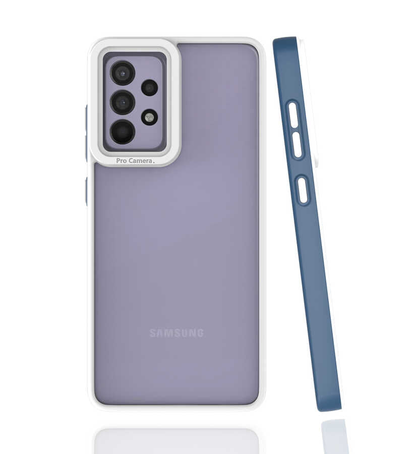 Galaxy A52 Kılıf Zore Mima Kılıf - Lacivert