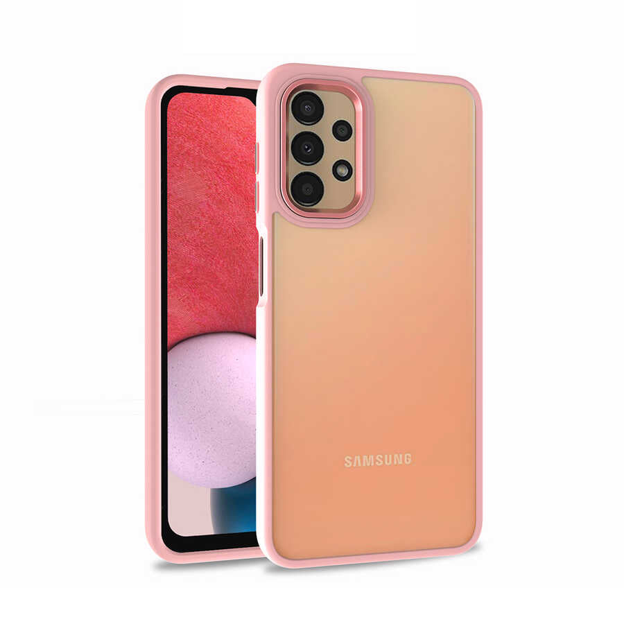 Galaxy A53 5G Kılıf Zore Flora Kılıf - Rose Gold