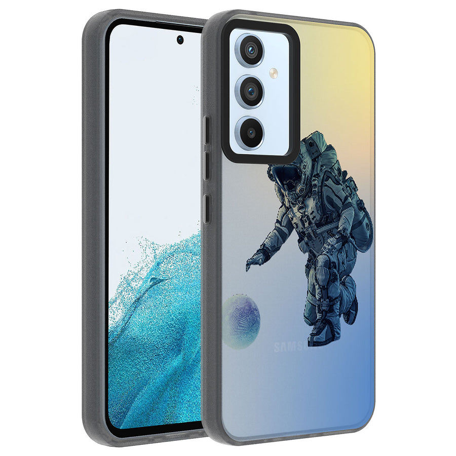 Galaxy A54 Kılıf Desenli Zore Dragon Sert Kılıf - Astronot