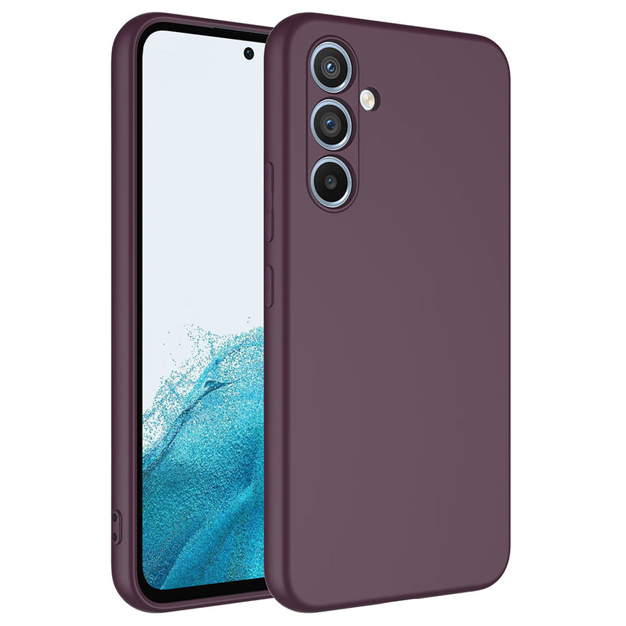 Galaxy A54 Kılıf Zore Mara Lansman Kılıf - Koyu Mor