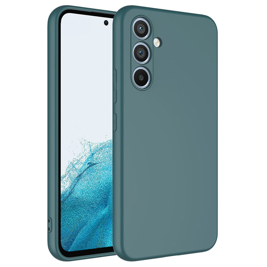Galaxy A54 Kılıf Zore Mara Lansman Kılıf - Koyu Yeşil