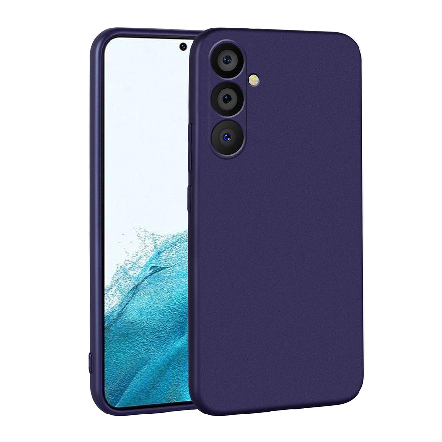 Galaxy A54 Kılıf Zore Premier Silikon Kılıf - Lacivert