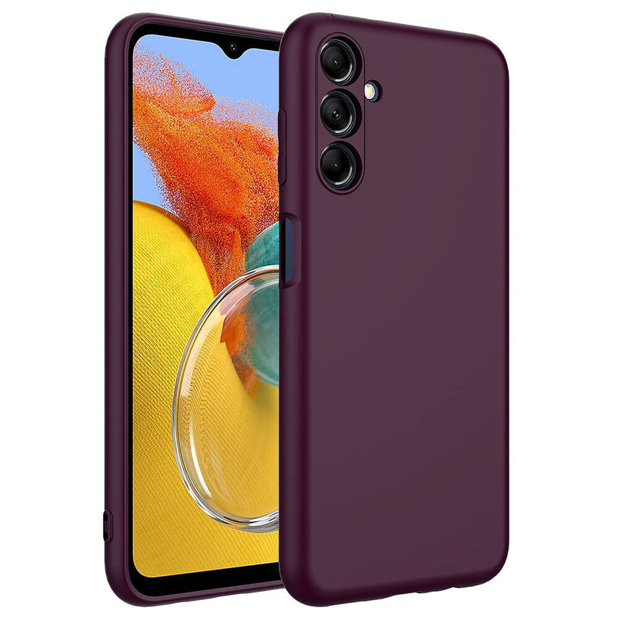 Galaxy A55 Kılıf Zore Mara Lansman Kılıf - Koyu Mor