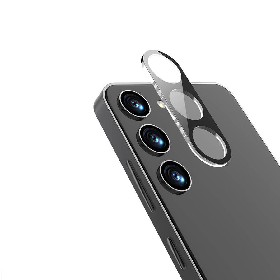 Galaxy A55 Zore 3D Kamera Camı - Siyah