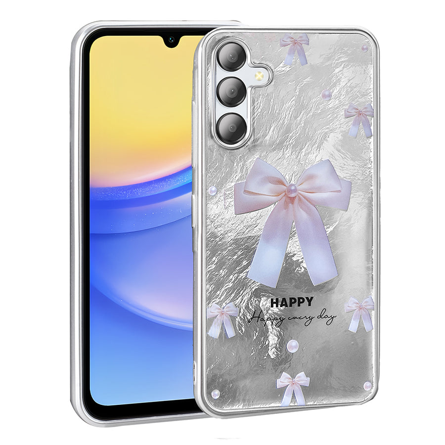 Galaxy A56 Kılıf Desenli Zore Mep Kılıf - İncili Fiyonk