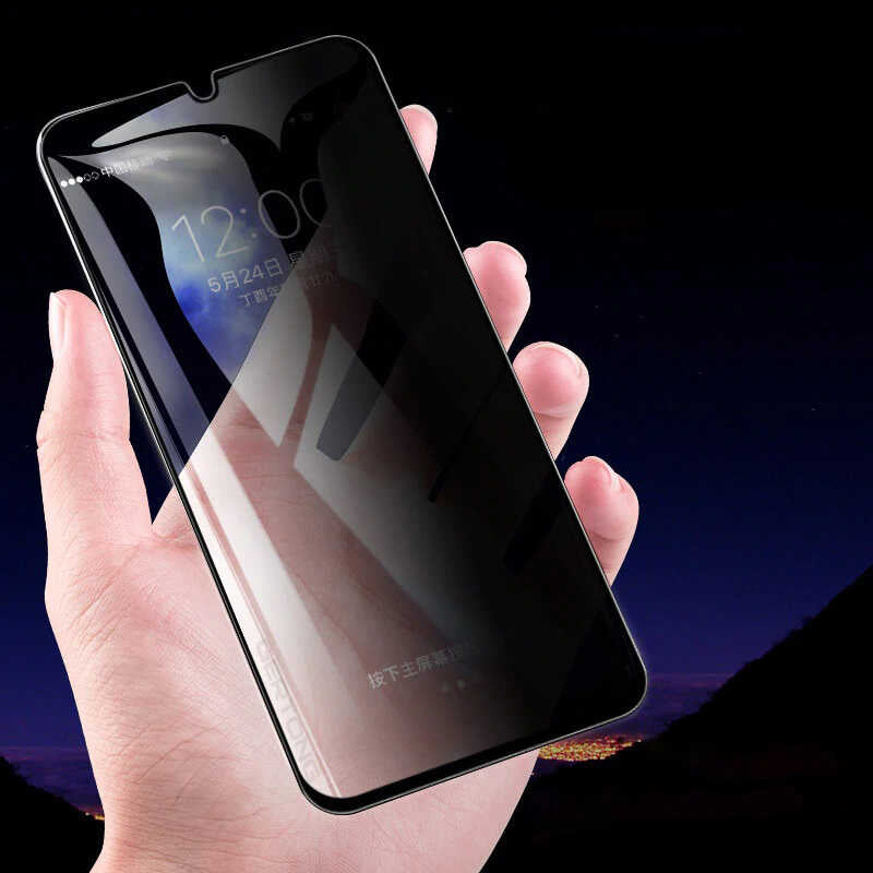 Galaxy A56 Zore New 5D Privacy Temperli Ekran Koruyucu - Şeffaf