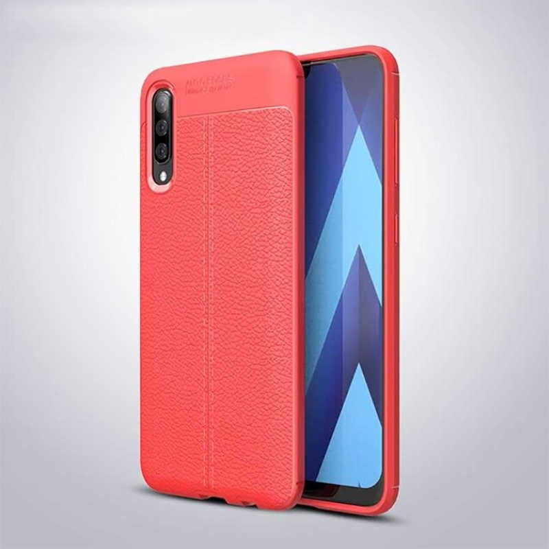 Galaxy A70 Kılıf Zore Niss Silikon Kılıf - Kırmızı