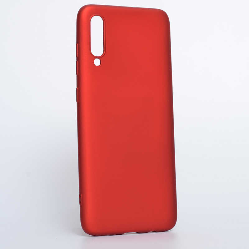 Galaxy A70 Kılıf Zore Premier Silikon Kılıf - Kırmızı