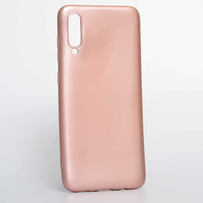 Galaxy A70 Kılıf Zore Premier Silikon Kılıf - Rose Gold
