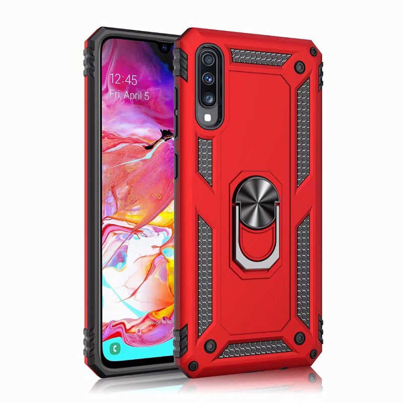 Galaxy A70 Kılıf Zore Vega Kılıf - Kırmızı