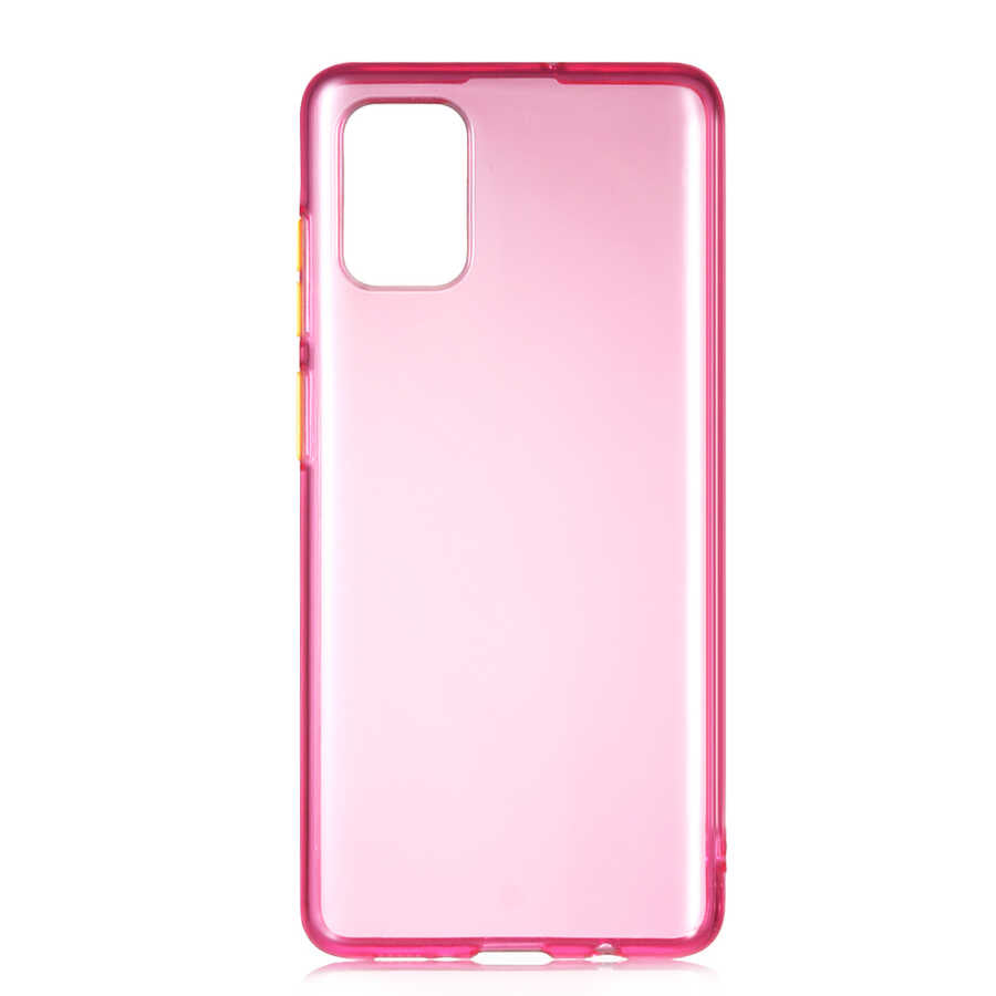Galaxy A71 Kılıf Zore Bistro Kılıf - Pembe