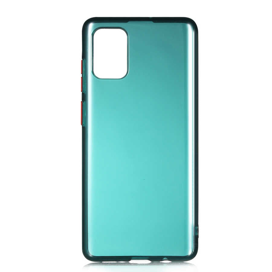 Galaxy A71 Kılıf Zore Bistro Kılıf - Koyu Yeşil
