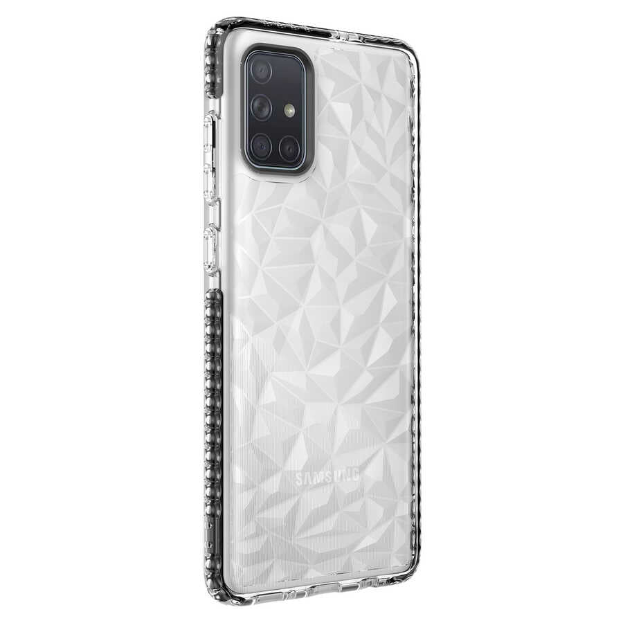 Galaxy A71 Kılıf Zore Buzz Kılıf - Siyah