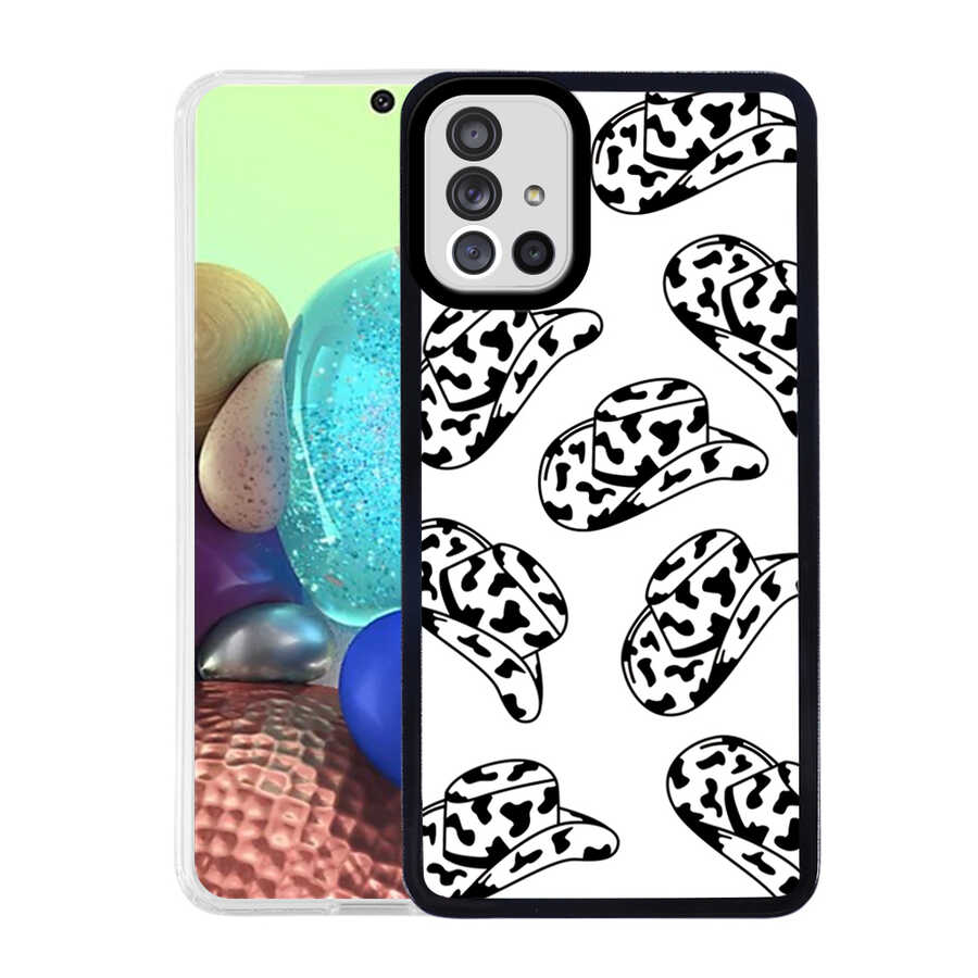 Galaxy A71 Kılıf Zore M-Fit Desenli Kılıf - Hat No5