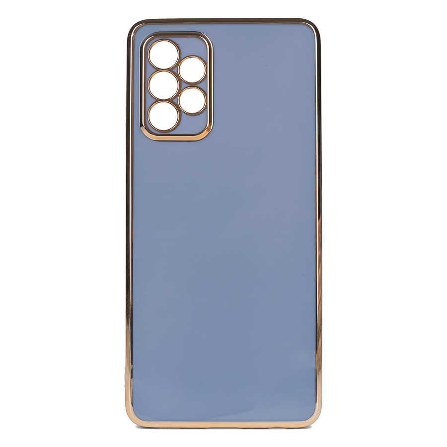 Galaxy A72 Kılıf Zore Bark Kılıf - Mavi Açık