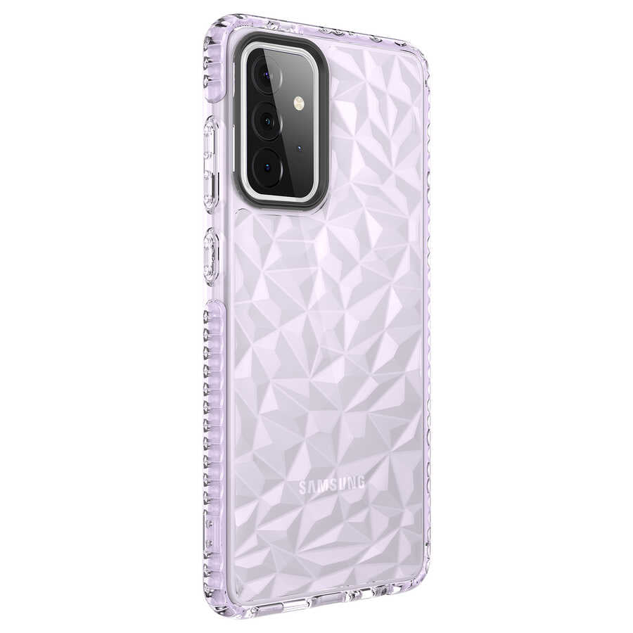 Galaxy A72 Kılıf Zore Buzz Kılıf - Mor