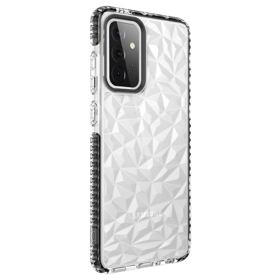 Galaxy A72 Kılıf Zore Buzz Kılıf - Siyah