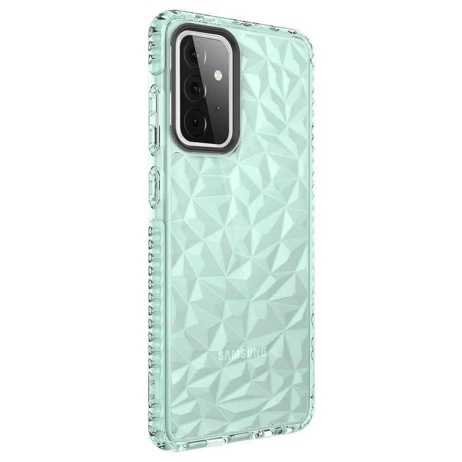 Galaxy A72 Kılıf Zore Buzz Kılıf - Yeşil