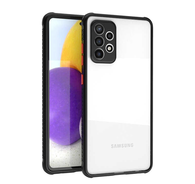Galaxy A72 Kılıf Zore Kaff Kılıf - Siyah