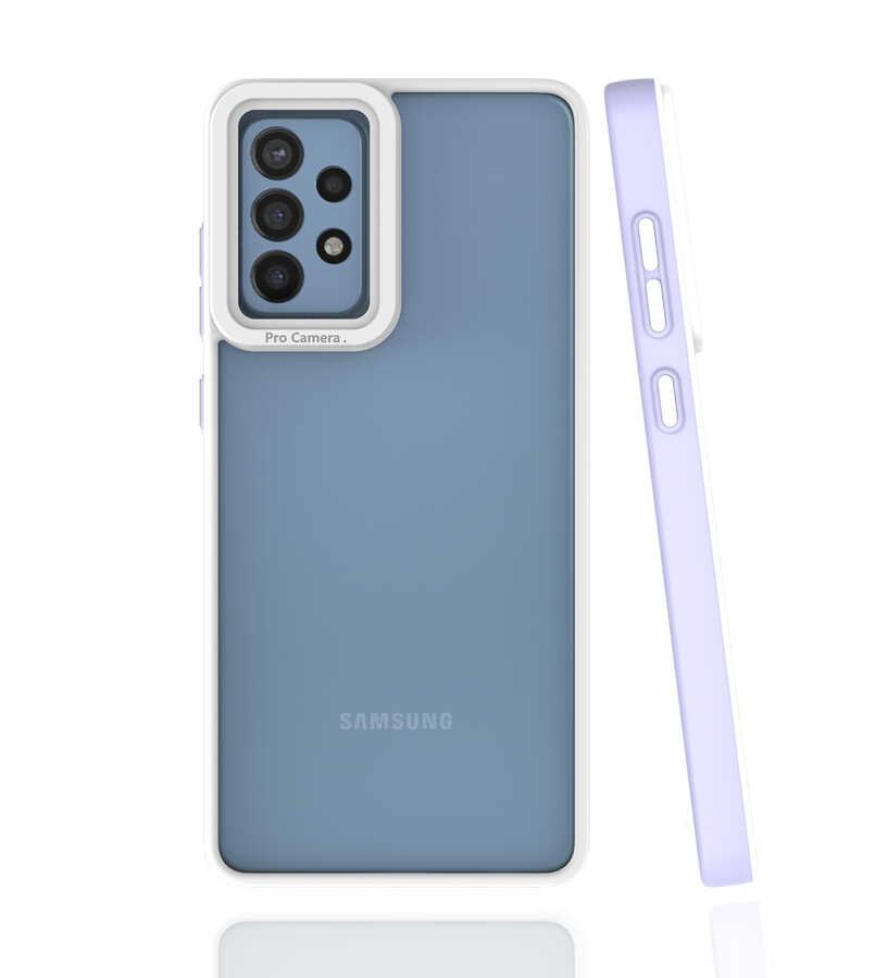 Galaxy A72 Kılıf Zore Mima Kılıf - Lila
