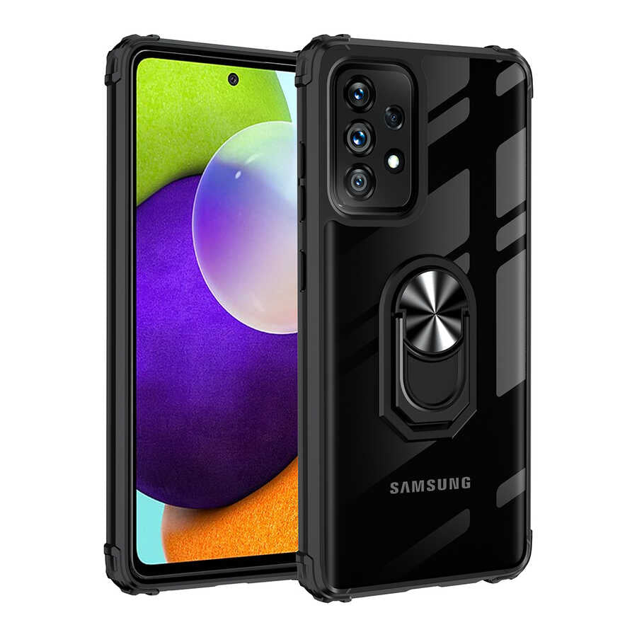 Galaxy A72 Kılıf Zore Mola Kılıf - Siyah