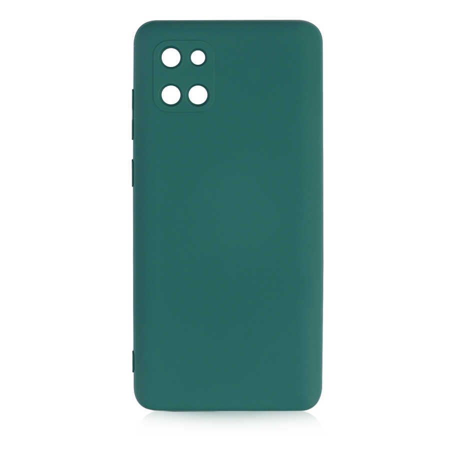 Galaxy A81 (Note 10 Lite) Kılıf Zore Mara Lansman Kılıf - Koyu Yeşil