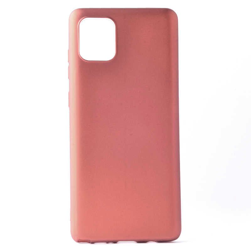 Galaxy A81 (Note 10 Lite) Kılıf Zore Premier Silikon Kılıf - Rose Gold