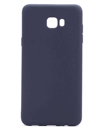 Galaxy C9 Pro Kılıf Zore Premier Silikon Kılıf - Siyah