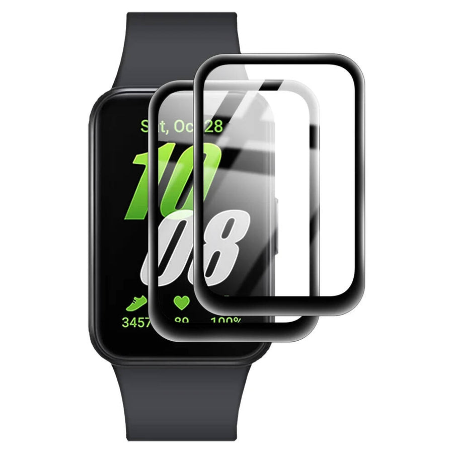 Galaxy Fit 3 Zore PMMA Pet Saat Ekran Koruyucu - Siyah