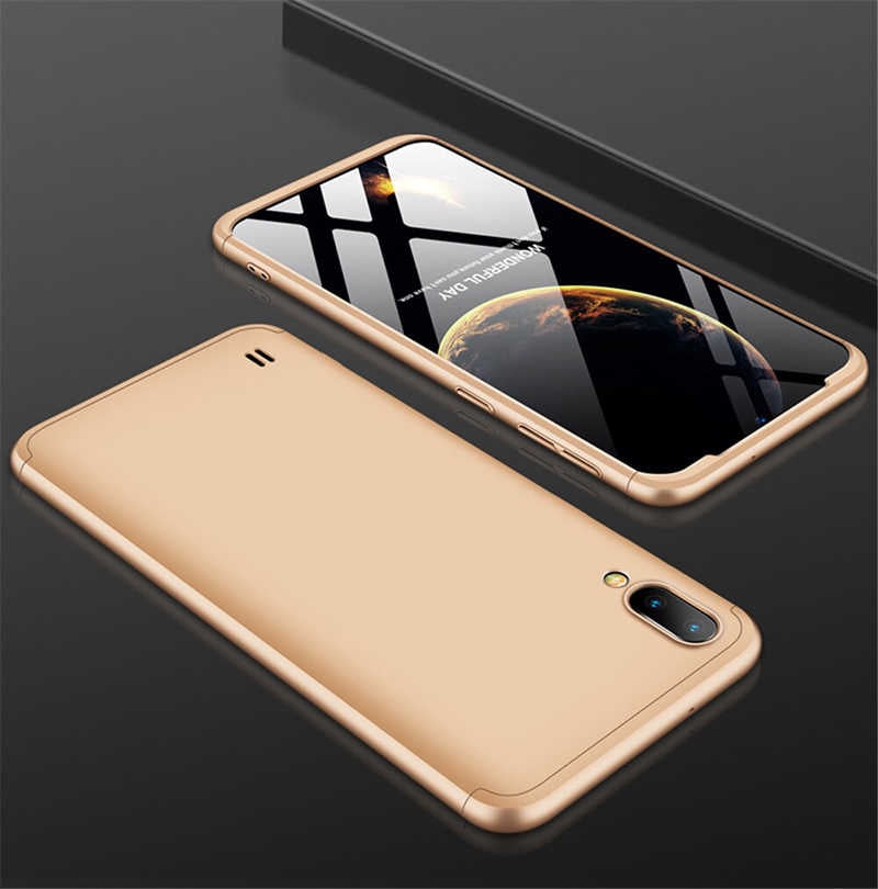 Galaxy M10 Kılıf Zore Ays Kılıf - Gold