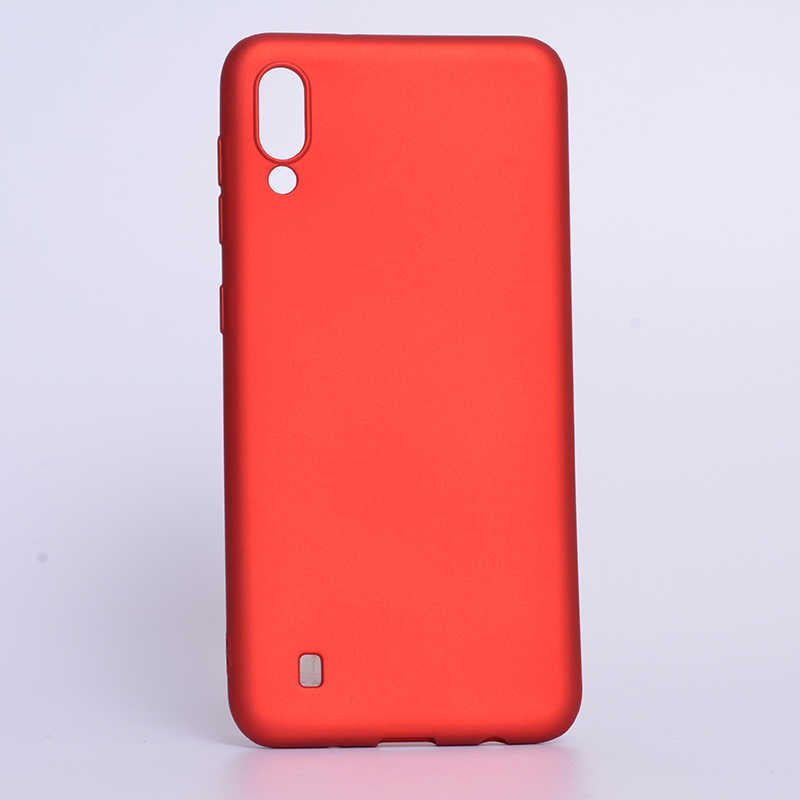 Galaxy M10 Kılıf Zore Premier Silikon Kılıf - Kırmızı